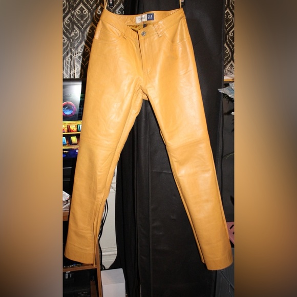 GAP Pants - GAP Leather Pants